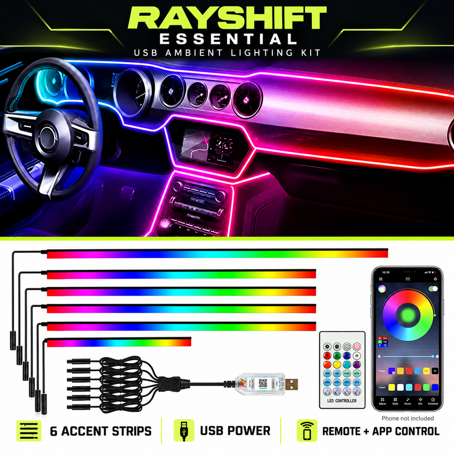 RAYSHIFT Essential | USB Ambient Lighting Kit